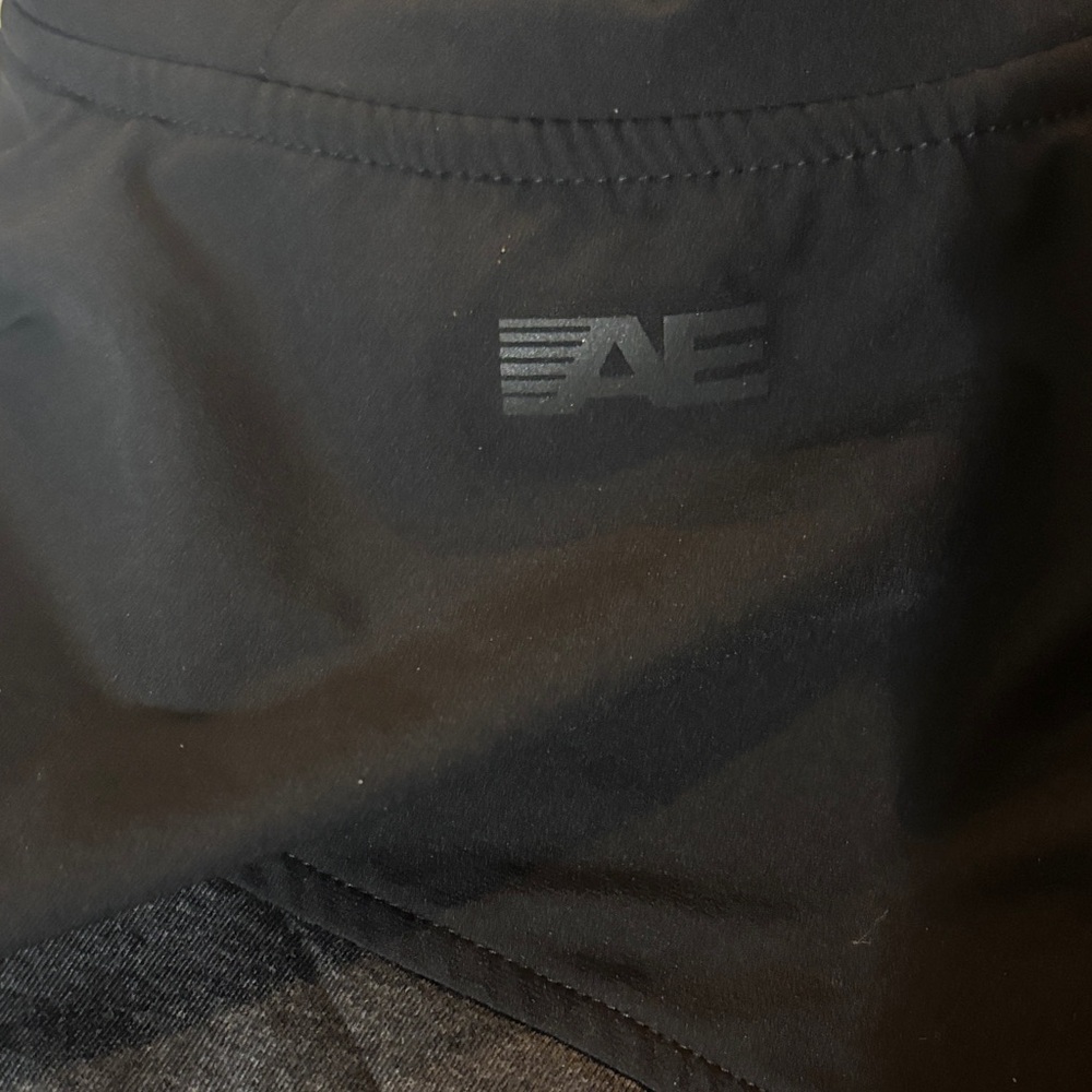 American Eagle Outfitters Black and Gray Lightweight Jacket - Picture 5 of 6